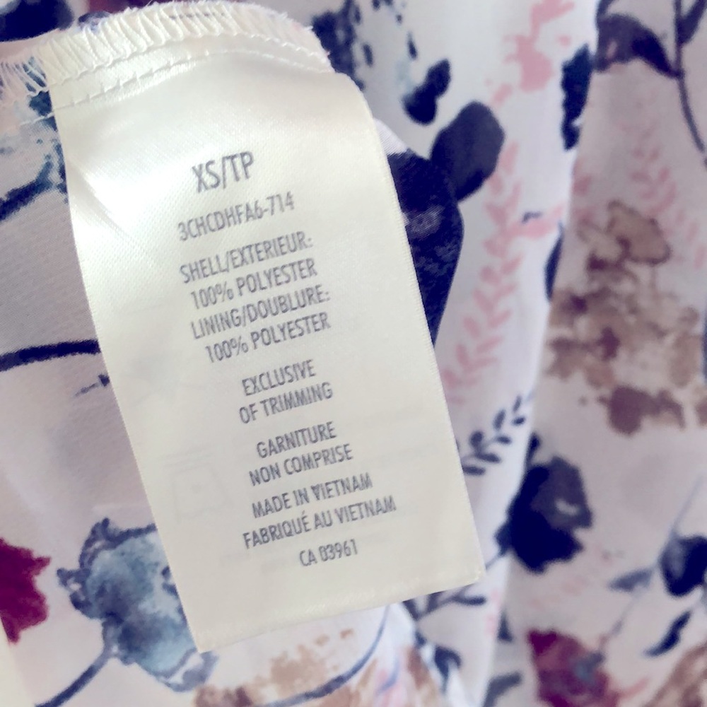 50% off in bundle - Denver Hayes Sheer Floral Blouse - Picture 7 of 8